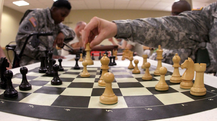 Warrior Transition Brigade Chess Games